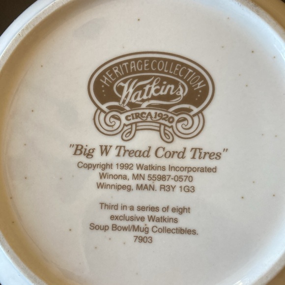 Watkins Collectors Soup Bowl/Mug - Picture 4 of 5